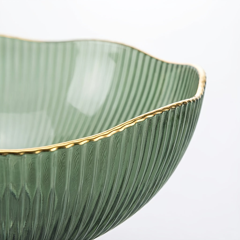 Bowl with Transparent Fruit Made of PET for Decorative and Practical