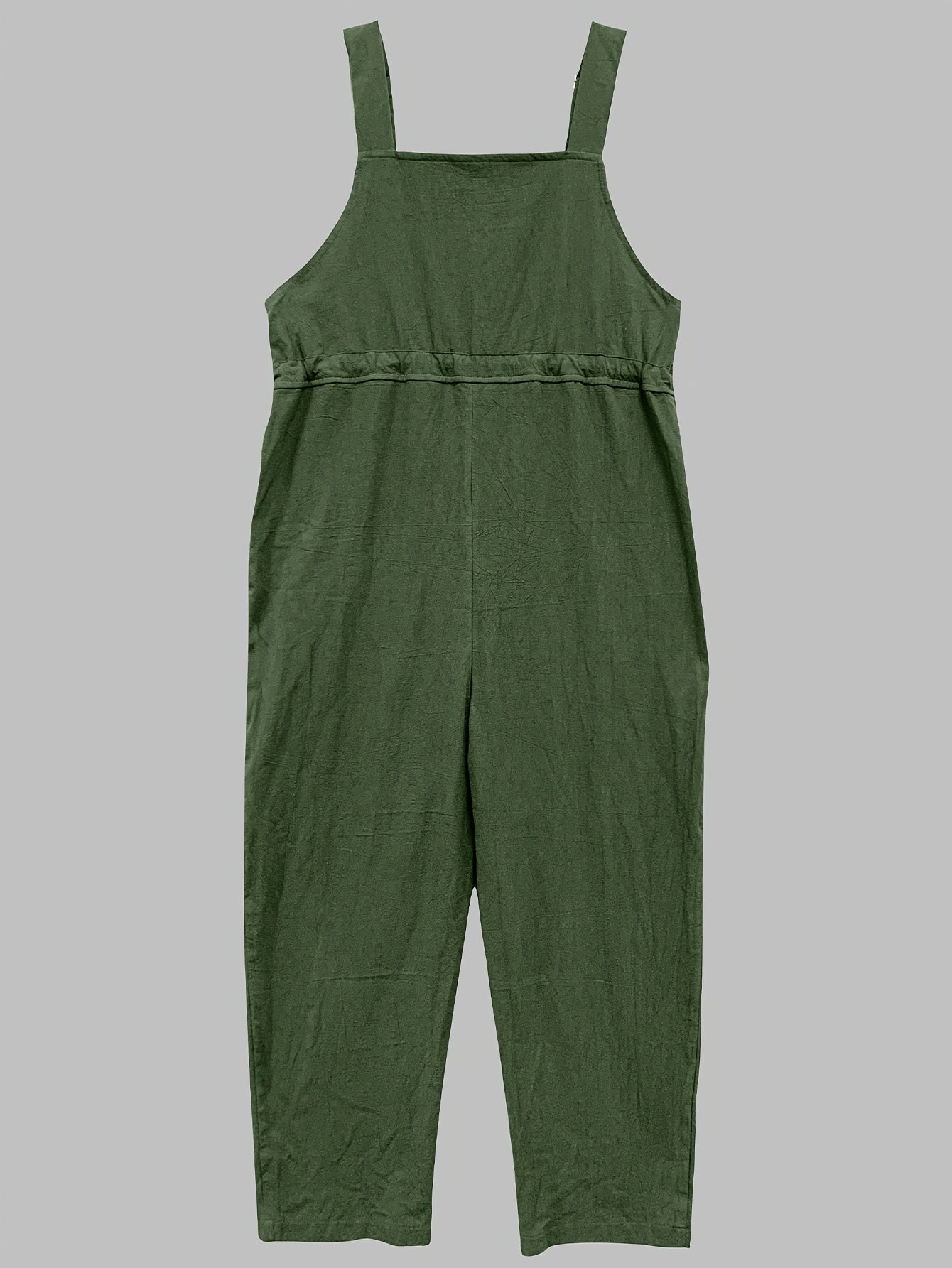 Ladies' Dungarees with Pockets with Vintage Style Loose-Fit Garden Overall
