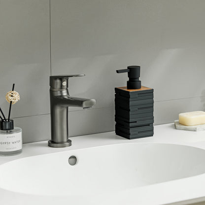 Soap Dispenser Modern Square Plastic for Minimalist and Practical