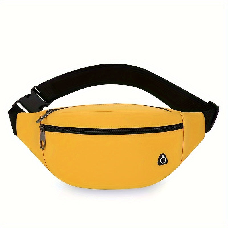 Bag with Sporty Bum Design for Women with Multiple Pockets and Adjustable Strap