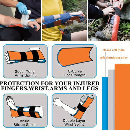 Complete First Aid Kit with Tourniquet for Essential Survival Kit for Adventures
