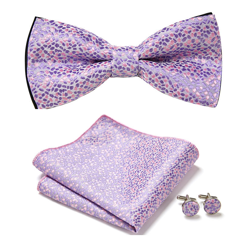 Set with Elegant Bow Tie Design for Handcrafted with Matching Accessories
