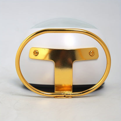 Clock Nordic Silent Desk for Luminous Hands & Metal Frame