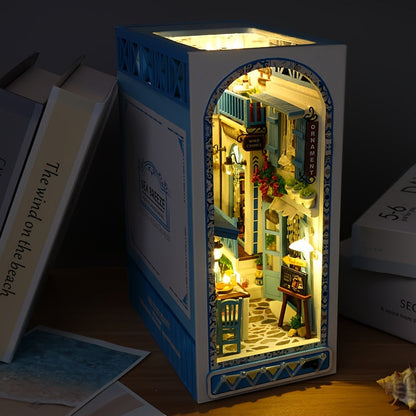 Puzzle Handmade 3D Wooden for Sea Inspired Miniature House