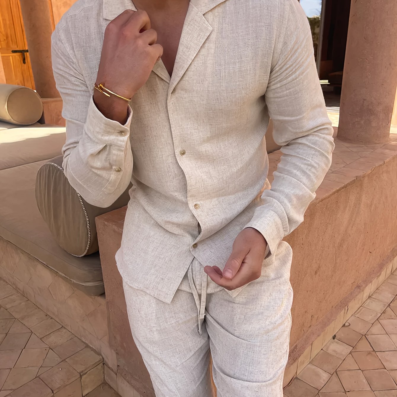 Minimalist Men's Set for Comfort and Class in One