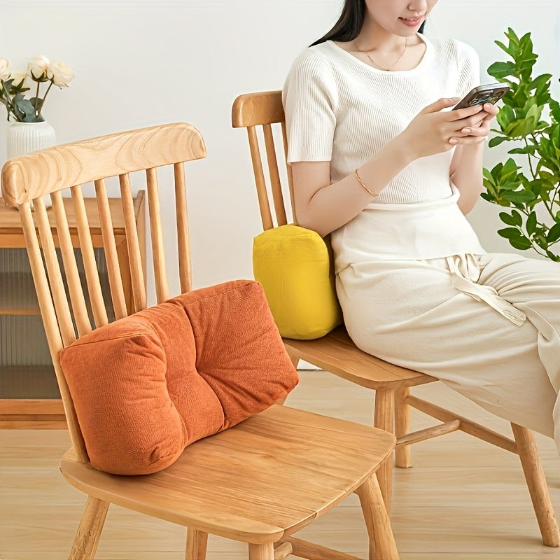 Cushion with Lumbar Design for Chair and Sofa for Comfortable Back Support