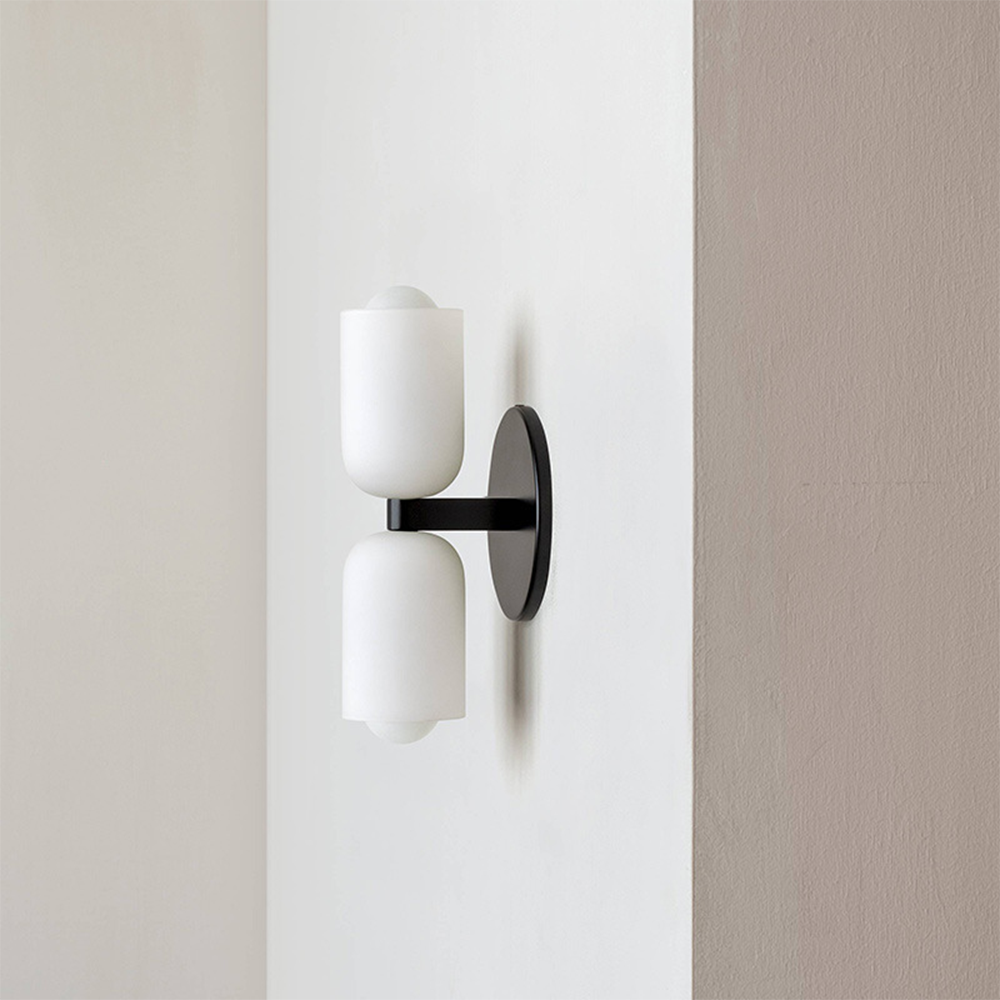 Modern Wall Lamp with Uplight and Downlight for Subtle Ambient Lighting for Interiors