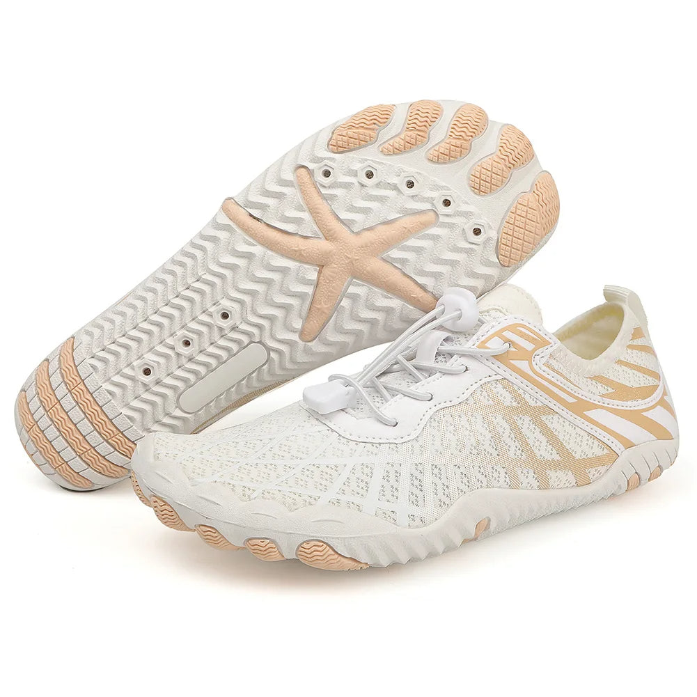 Shoes with Unisex Water Anti-Slip Sole and Quick-Drying Mesh