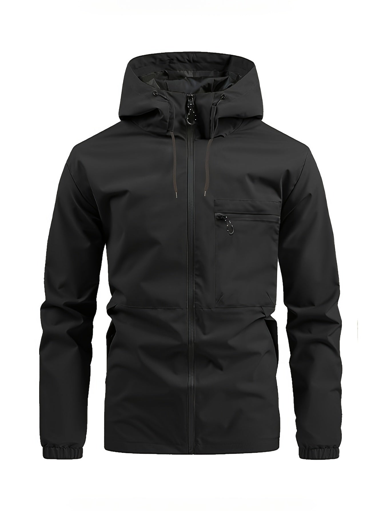 Men's Outdoor Jacket for Spring and Autumn for Windproof Hooded Jacket for Outdoor Activities