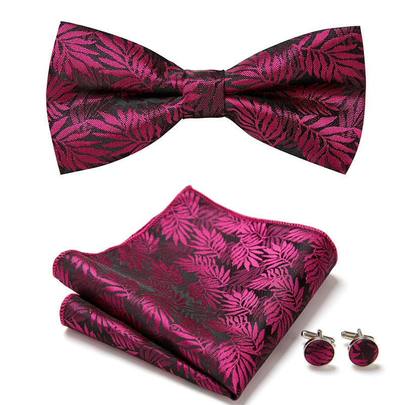 Set with Elegant Bow Tie Design for Handcrafted with Matching Accessories