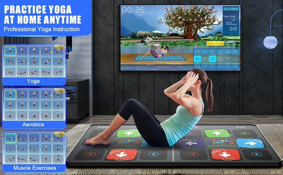 Mat Dancemaster Interactive Dance for Fitness & Fun for the Whole Family
