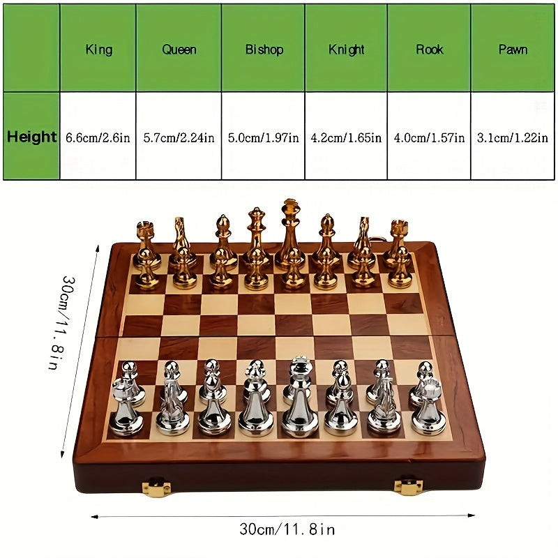 Set Vintage Chess for Strategic and Timeless