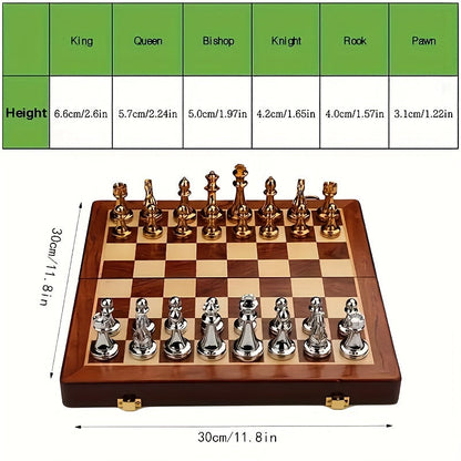 Set Vintage Chess for Strategic and Timeless