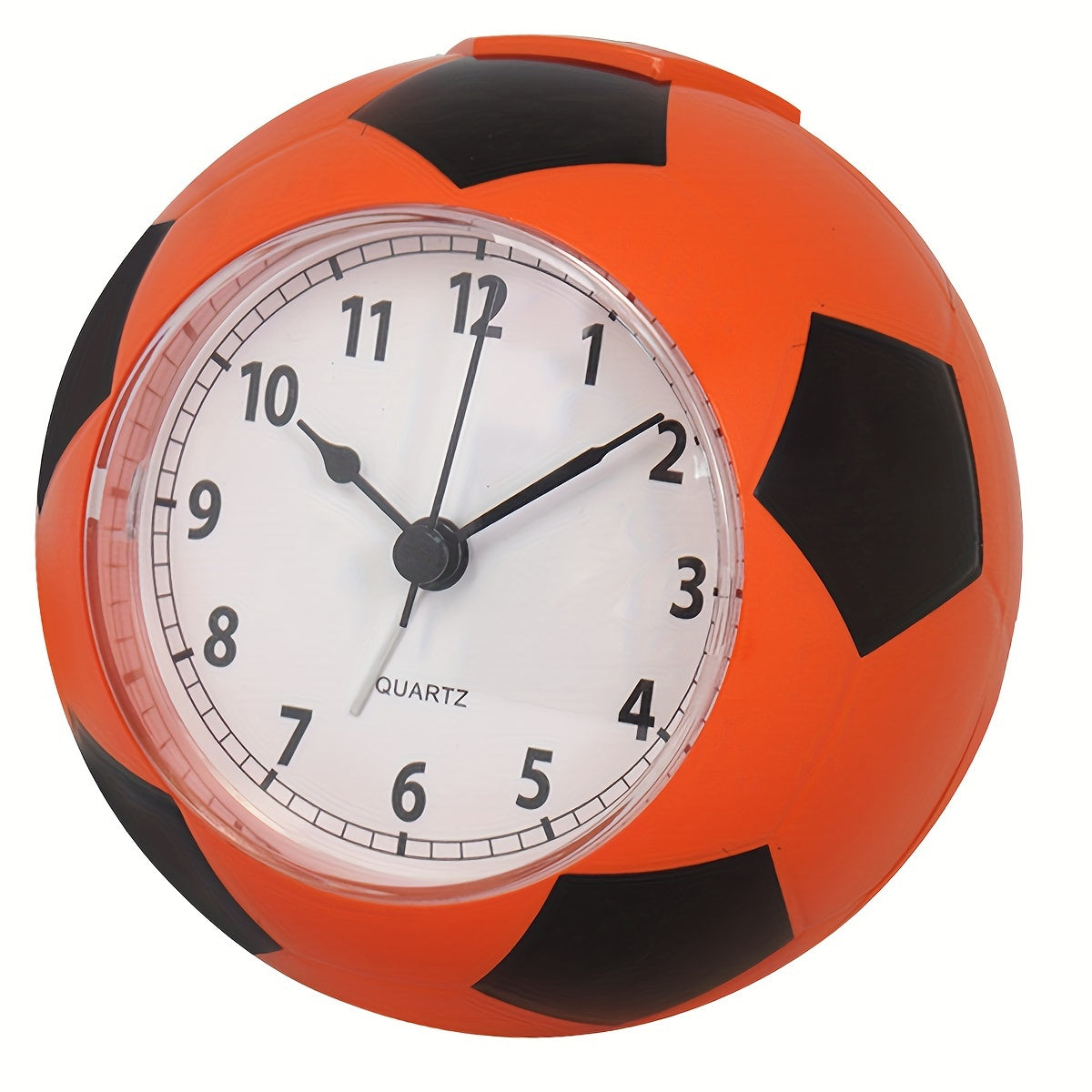 Clock with Creative Football-Shaped Alarm Design with Music and Unique Design for Young and Old