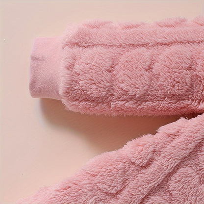 Bag with Plush Baby Sleeping Heart Relief for Warm and Comfortable Sleep