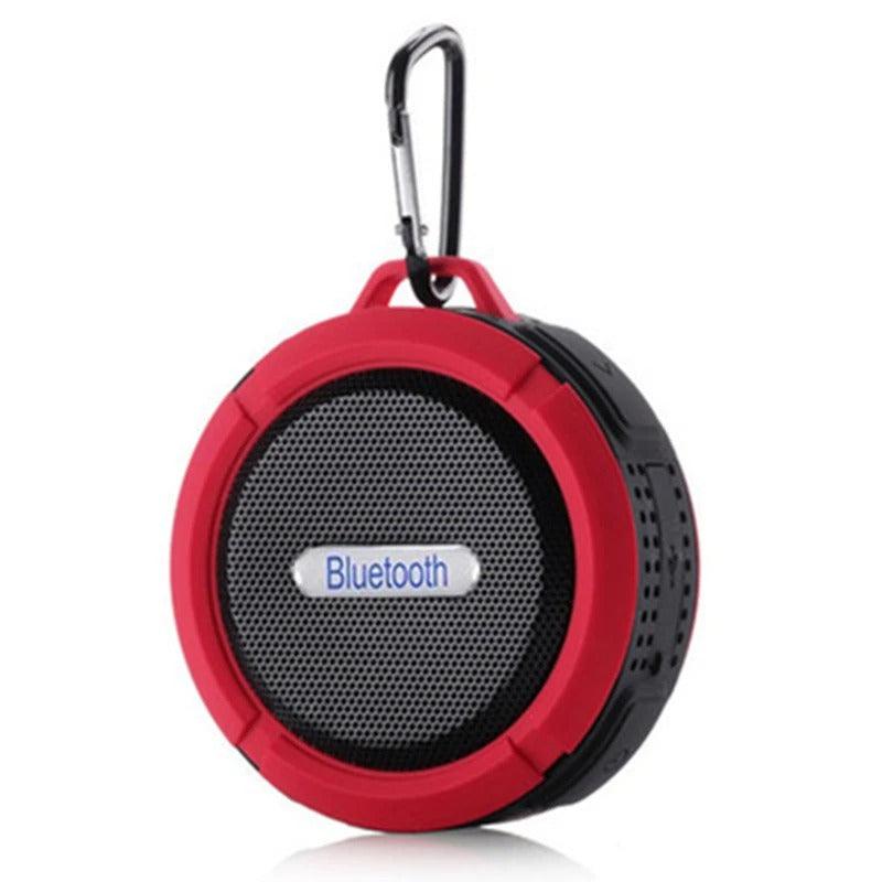 Portable Bluetooth Speaker with Suction Cup for Shower, Travel, and Outdoor Use