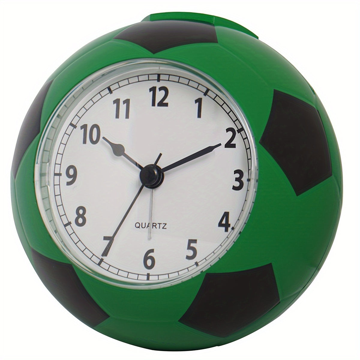 Clock with Creative Football-Shaped Alarm Design with Music and Unique Design for Young and Old