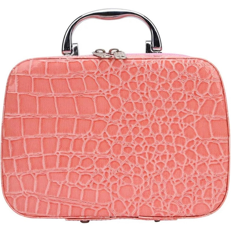 Case Complete Portable Sewing Kit in Faux Leather for Compact and Practical