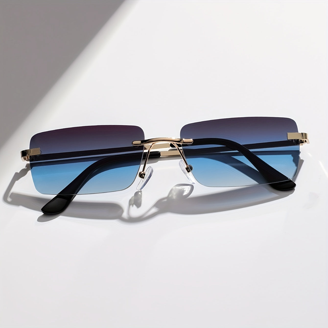 Stylish Frameless Sunglasses for Trendy and Comfortable for Men