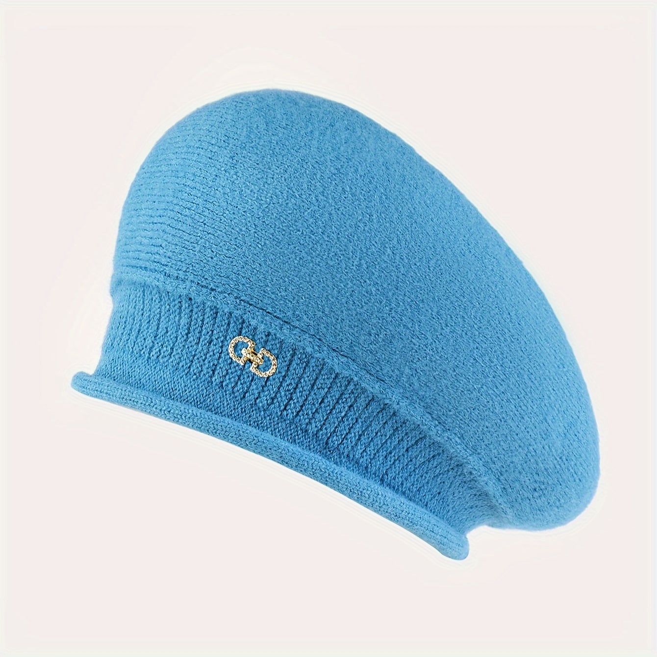 Chic Knitted Beret for Women for Elegance and Warmth for Winter
