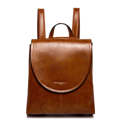 Minimalist Vegan Leather Backpack for Daily Use and Work