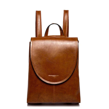 Minimalist Vegan Leather Backpack for Daily Use and Work