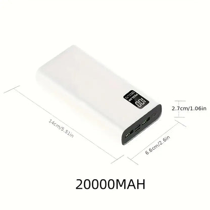 Powerful Power Bank with Fast Charging and Digital Battery Display