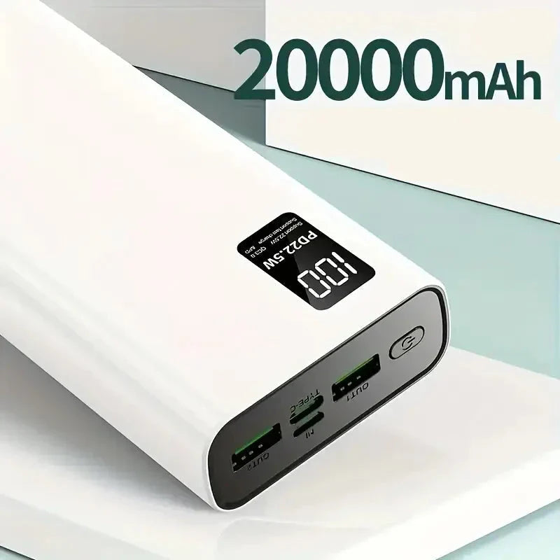 Powerful Power Bank with Fast Charging and Digital Battery Display