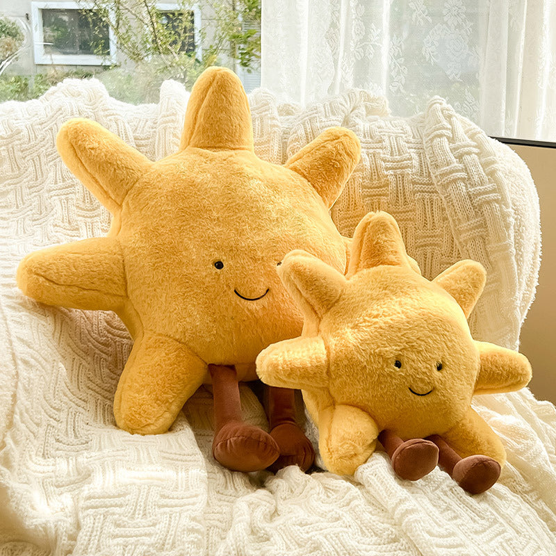 Cushions with Soft Sun and Moon Design for Children's Rooms and Cosy Interior Decoration