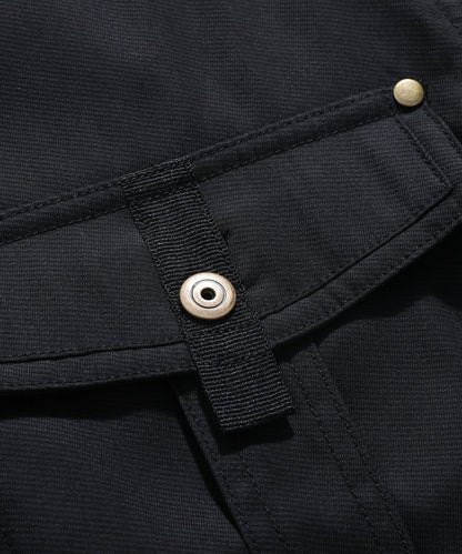 Versatile Men's Jacket with Insulated Flannel Lining for Functional and Reliable