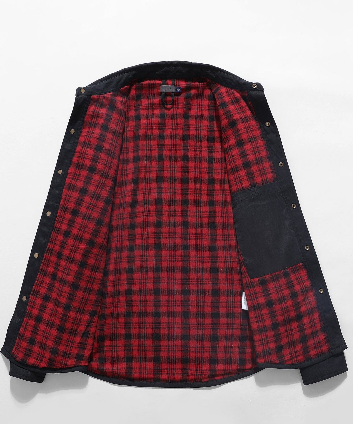 Versatile Men's Jacket with Insulated Flannel Lining for Functional and Reliable
