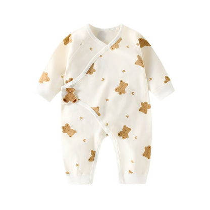 Baby Jumpsuit for Boys and Girls with Cute Animal Pattern