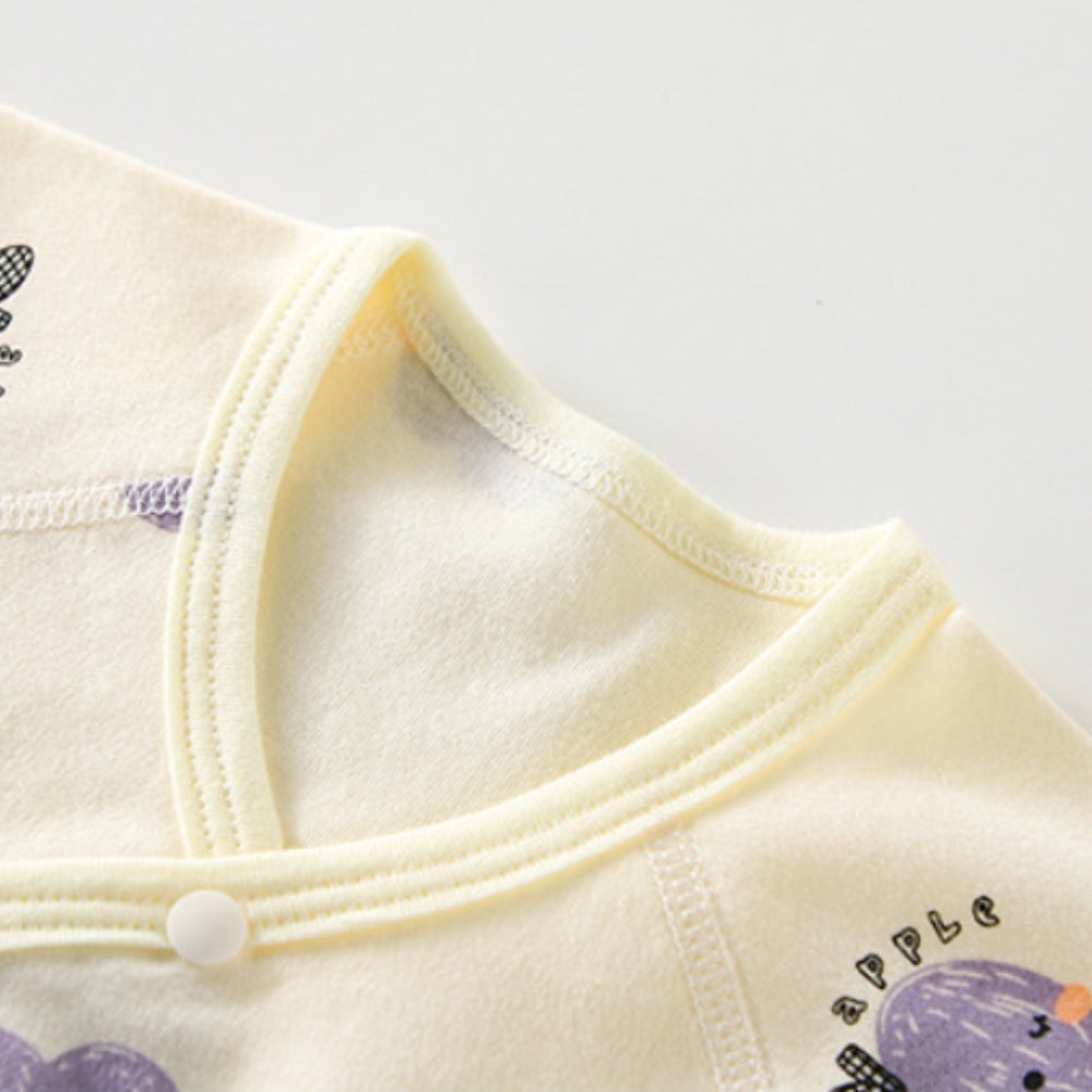 Baby Jumpsuit for Boys and Girls with Cute Animal Pattern