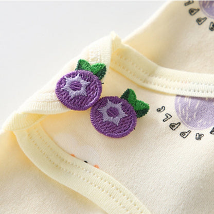 Baby Jumpsuit for Boys and Girls with Cute Animal Pattern