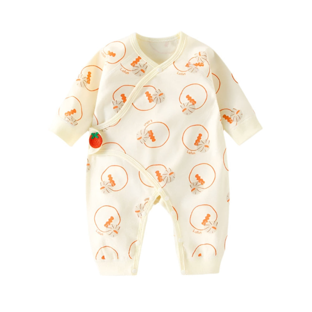 Baby Jumpsuit for Boys and Girls with Cute Animal Pattern