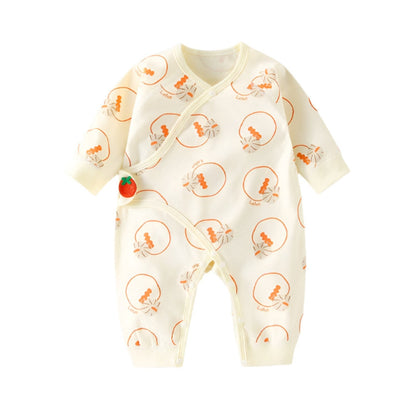 Baby Jumpsuit for Boys and Girls with Cute Animal Pattern