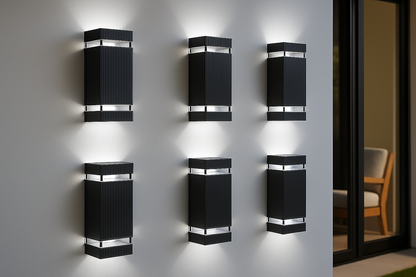 Light with Modern Outdoor Wall Up and Down Light and Weather-Resistant Design