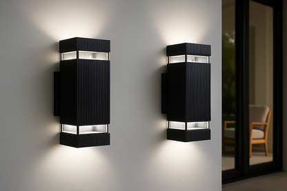 Light with Modern Outdoor Wall Up and Down Light and Weather-Resistant Design