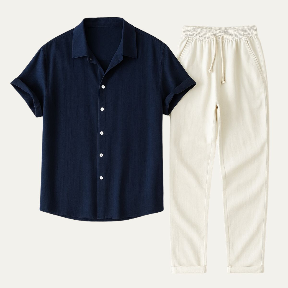 linen shirt drawstring