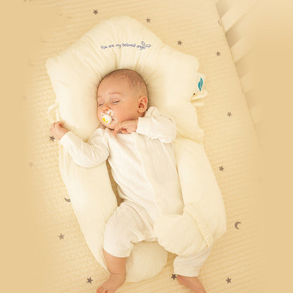 Cushion Ergonomic Baby Cuddle for Antibacterial Sleep Cushion for Safe Baby Sleep