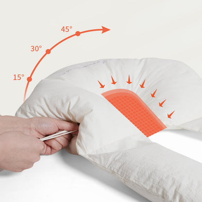 Cushion Ergonomic Baby Cuddle for Antibacterial Sleep Cushion for Safe Baby Sleep