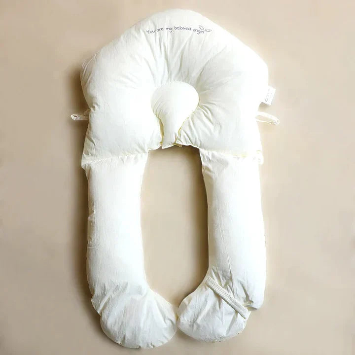 Cushion Ergonomic Baby Cuddle for Antibacterial Sleep Cushion for Safe Baby Sleep