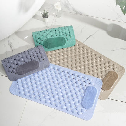 Cups Non-Slip Bath Mat with Suction for Safe, Hygienic and Comfortable for Shower and Bath