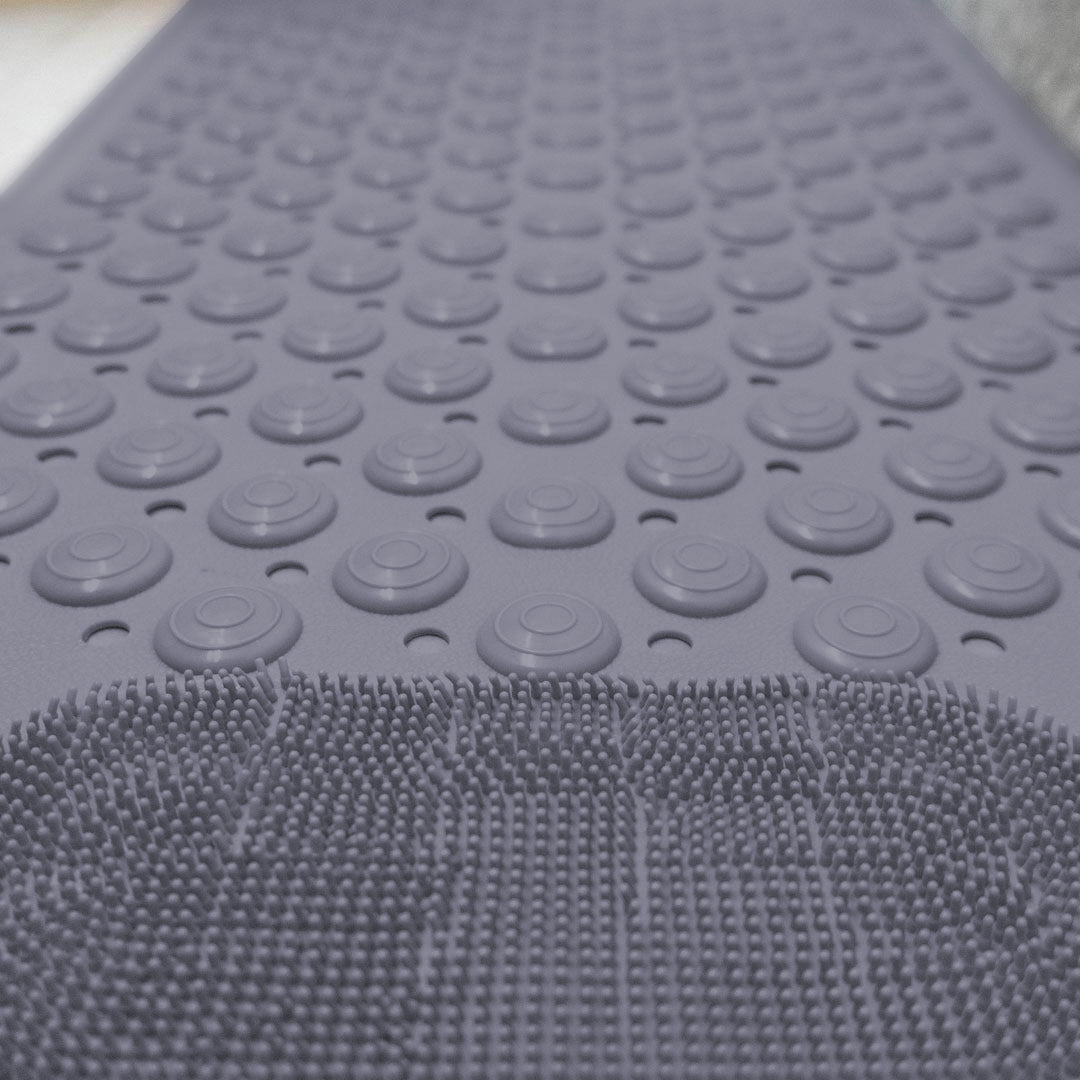 Cups Non-Slip Bath Mat with Suction for Safe, Hygienic and Comfortable for Shower and Bath