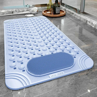 Cups Non-Slip Bath Mat with Suction for Safe, Hygienic and Comfortable for Shower and Bath