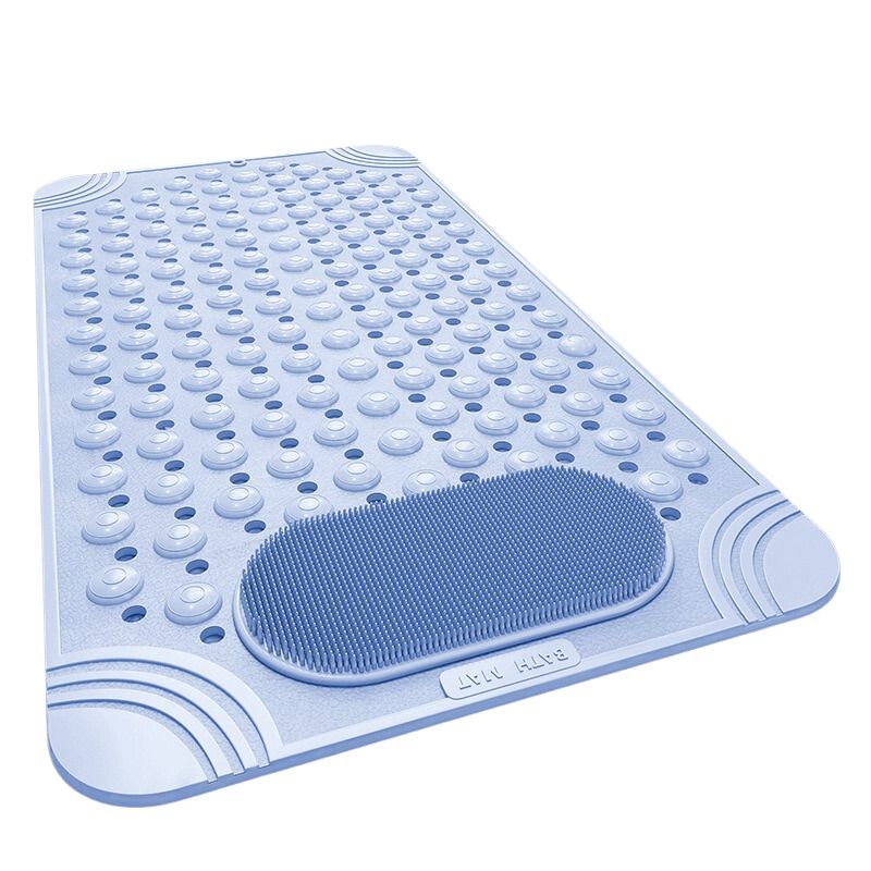 Cups Non-Slip Bath Mat with Suction for Safe, Hygienic and Comfortable for Shower and Bath