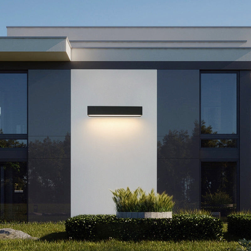 Light with Solar Outdoor Wall LED for Minimalistic Wall Lamp with IP65