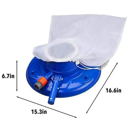 Cleaner with Pool Hose Connection for Bottom and Wall Cleaning