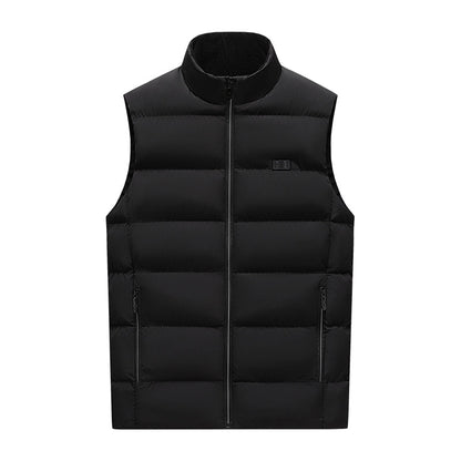 Heated Unisex Jacket with Adjustable Heat and Water-Repellent Material
