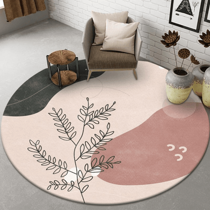 Mat with Play Design for Babies and Children with Mandala Sun Design for Safe Play
